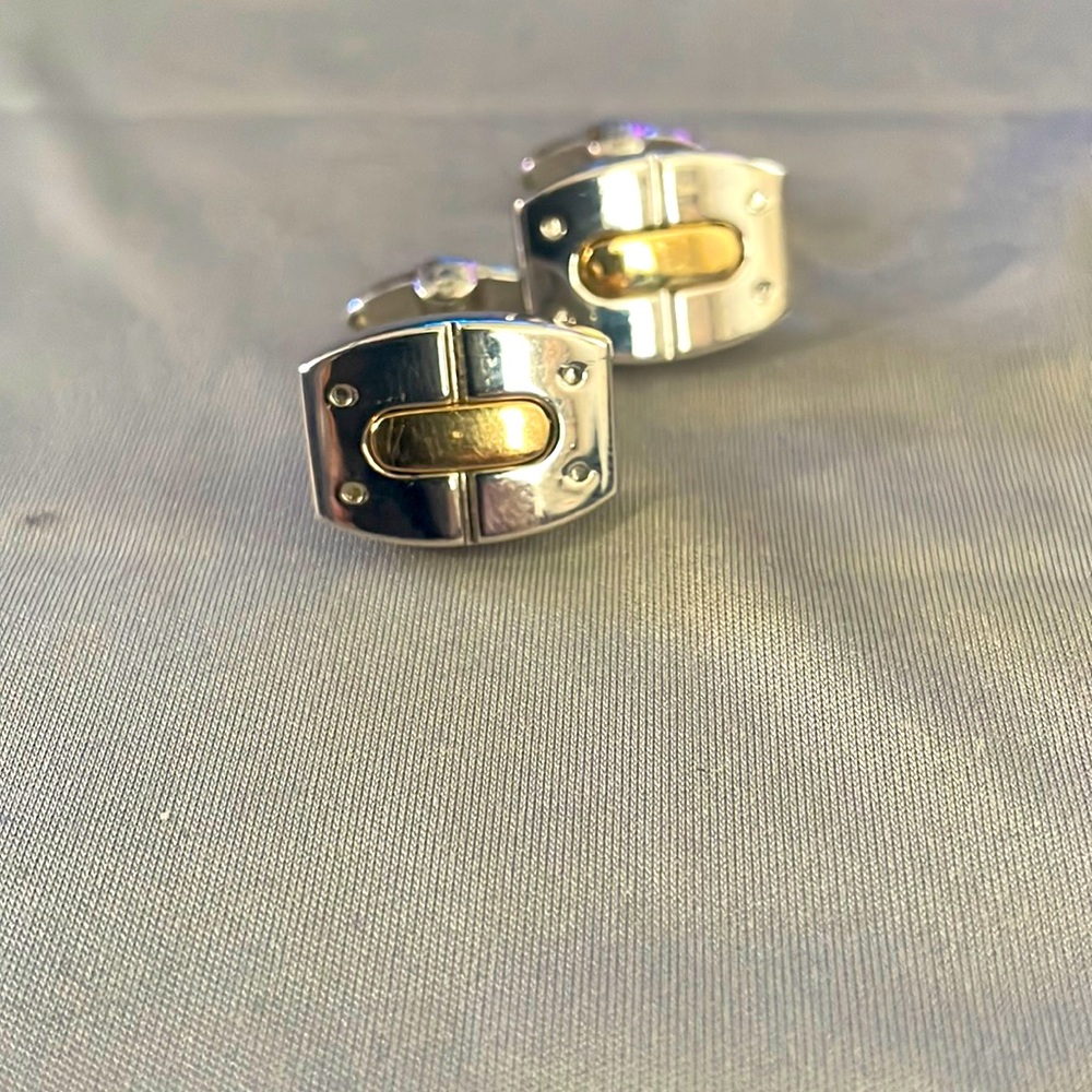Dillon and Bullock cuff links